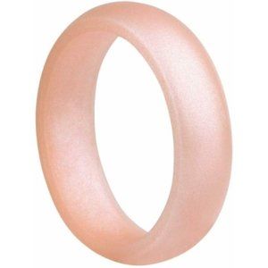 Silicone Wedding Rings For Women - PEARL